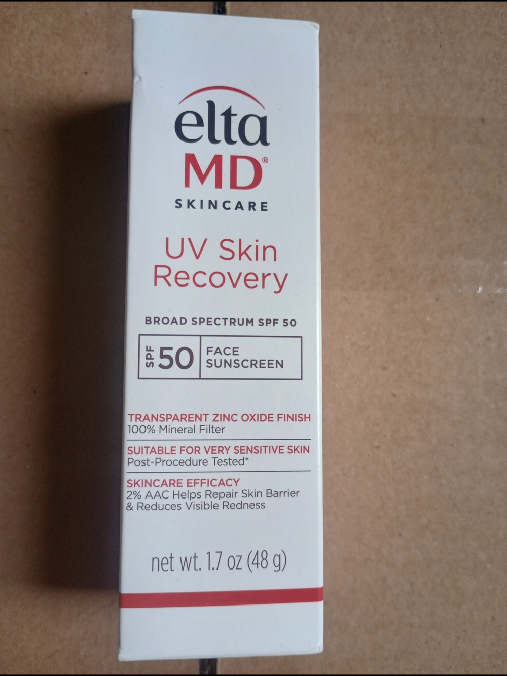 EltaMD UV Skin Recovery Face Sunscreen - NIB